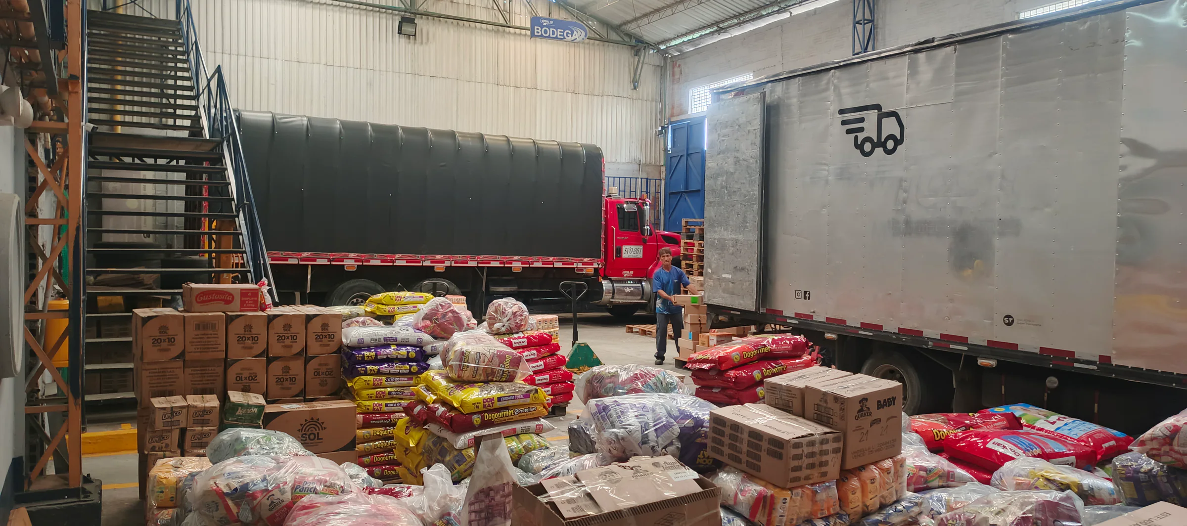 Bodega de operación logística de SOTRAL
